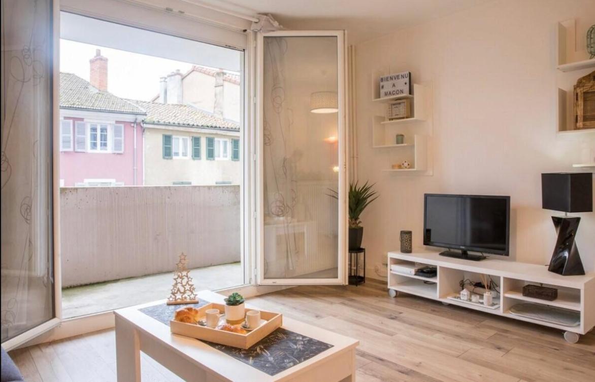 Charmant Appartement T1 Macon Mâcon Exterior foto