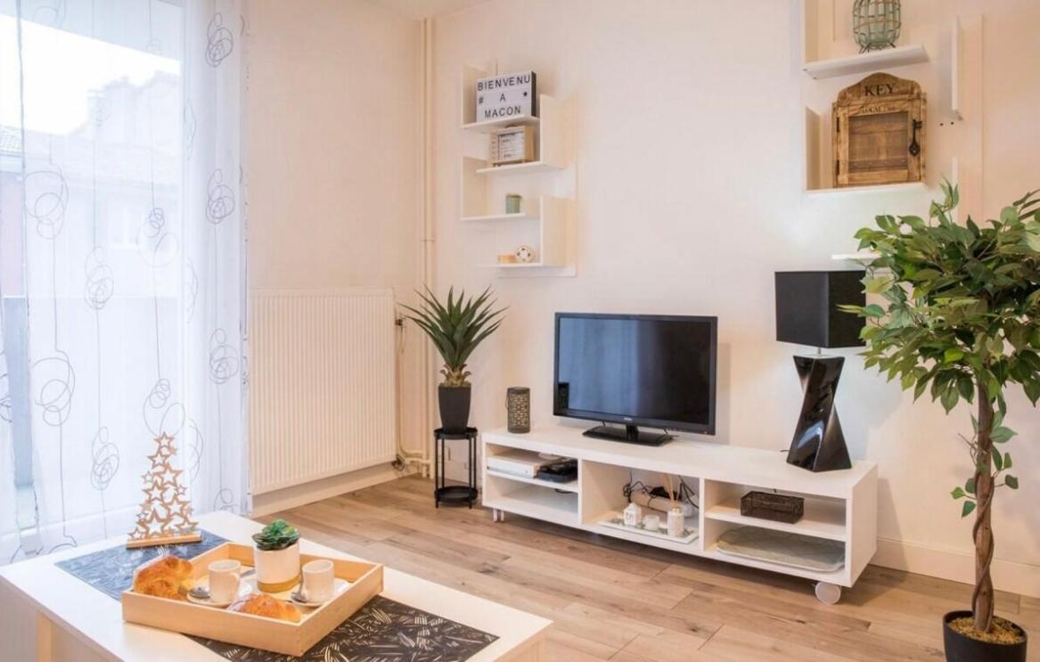 Charmant Appartement T1 Macon Mâcon Exterior foto